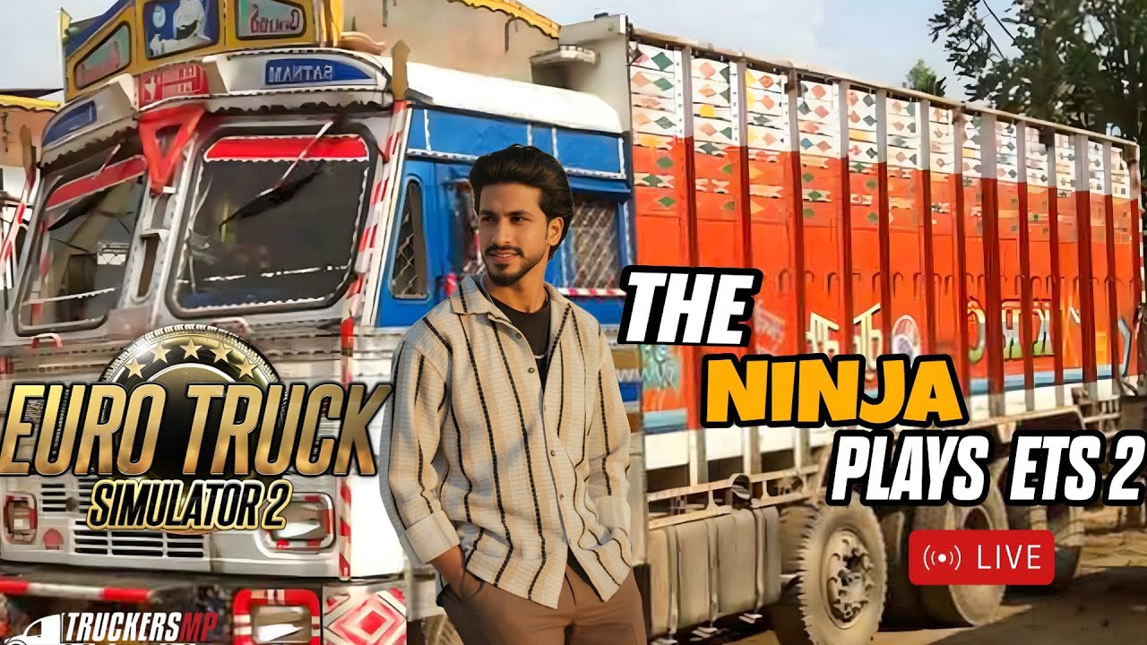 NINJA PLAYS ETS 2 | EURO TRUCK SIMULATOR 2 LIVE