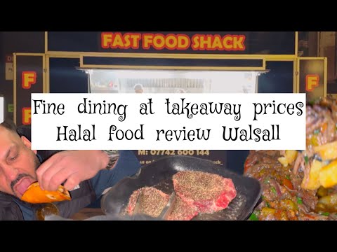 The not so swanky steak Fast Food Shack Walsall Halal Brisket Mexican burritos bisket smoked review