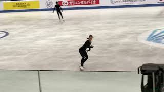 Anna Shcherbakova FS practice @GPS Italy 2021