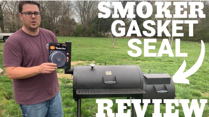 Food Grade (food safe) BBQ smoker gasket and seal kit with food safe RTV  glue