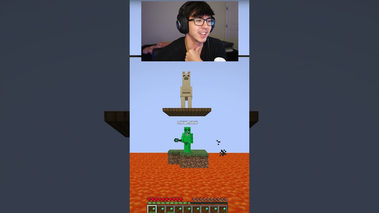 Minecraft MOB GUESS VS CHEAPPICKLE🧠🤔#minecraft #shorts #minecraftshorts