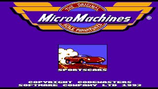 Micro Machines. [SMS - Codemasters]. (1993). Full Challenge Play.