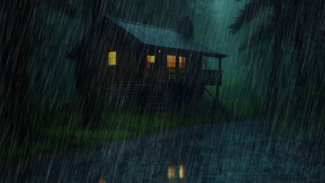💤 Deep Sleep Tonight 🌧️ Relaxing Rain With Gentle Thunder To Cure Insomnia & Stress 🌙