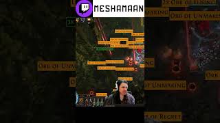 Mageblood на соло хк?! || #meshamaan #pathofexile #affliction