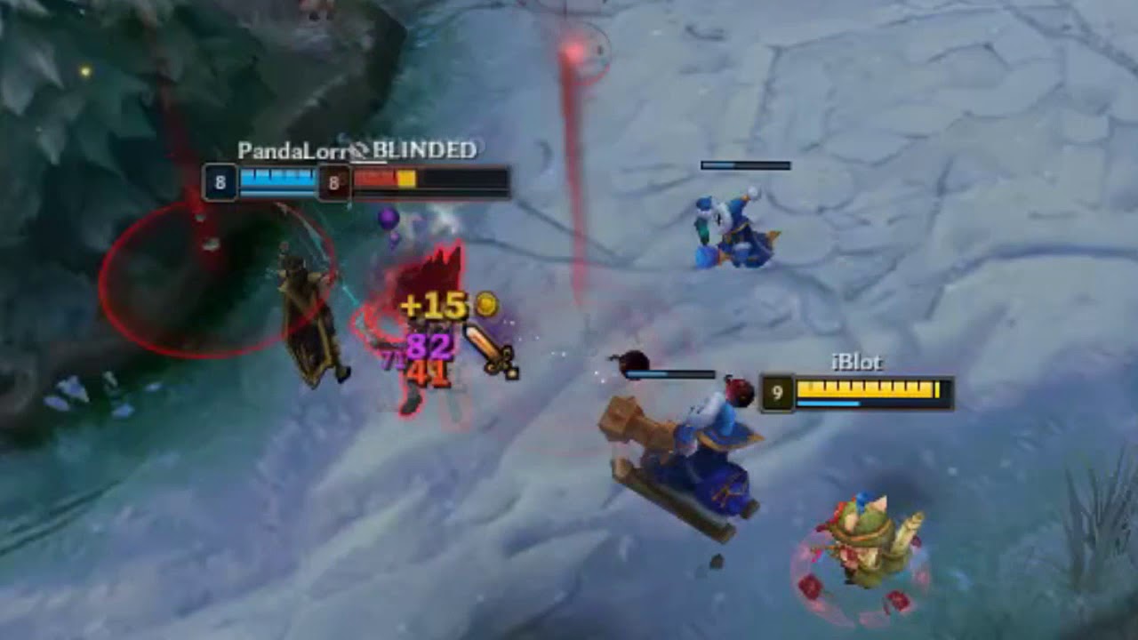 Ashe Ult Backwards League of Legends Fail