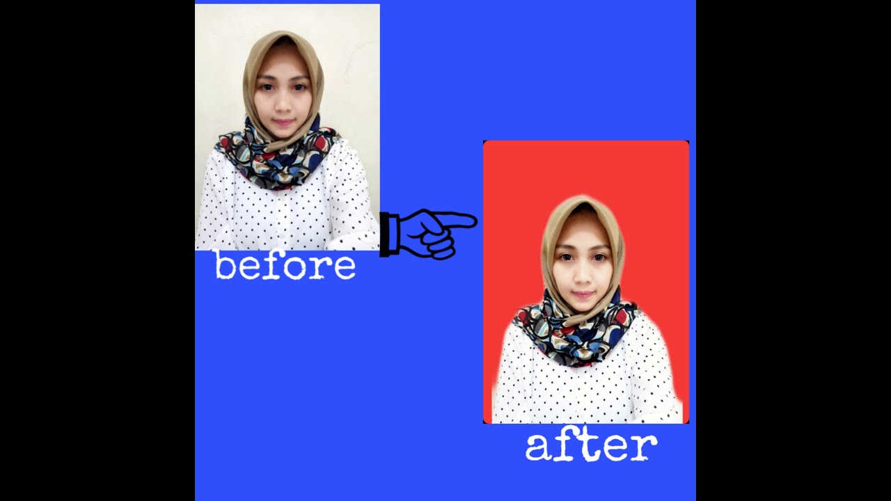 Tutorial edit PAS foto di Android sangat mudah PicsArt YouTube