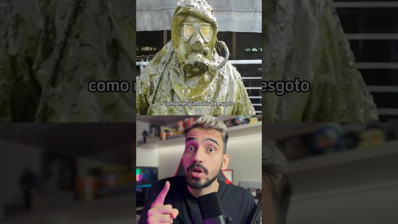 mergulhador de esgoto &eacute; um dos trabalhos mais perigosos do mundo! #bizarro #curiosidades