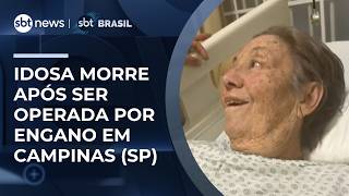 Elderly cancer patient operated on by mistake and dies in Campinas; hospital admits error | #SBTB...