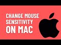 How To Change Mouse or Trackpad Sensitivity on Mac