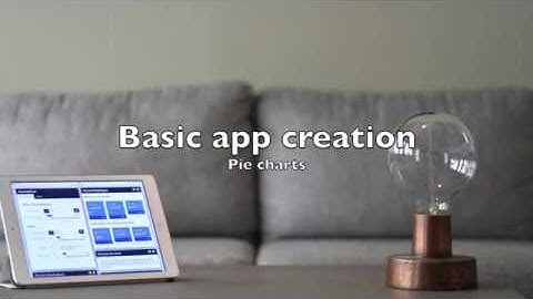 Create pie charts | Basic App Creation | Molnify