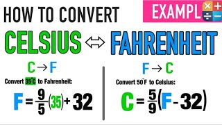 How to convert Celsius to Fahrenheit and vice versa|Maths By Lisa MG|Drive Your Logic