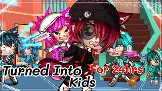 KIDS FOR 24HRS 💕 •||GCMM||• •|Queen Ruby Red ♥️|. #gacha #gachaclub