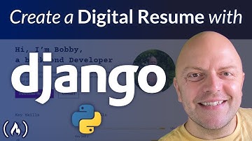 Django Tutorial - Create a Digital Resume with a Python Backend