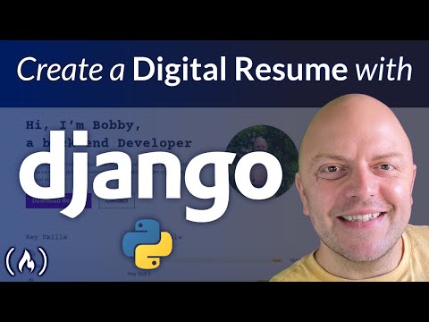 Django-Tutorial---Create-a-Digital-Resume-with-a-Python-Backend