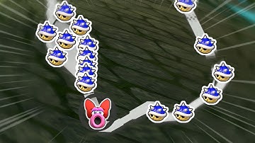 Outrunning BLUE SHELLS for an ENTIRE RACE! 😮