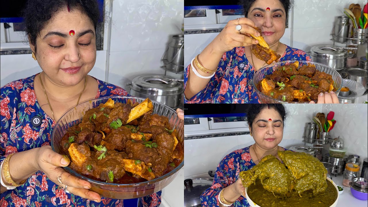 SPICY LAHORI MUTTON CURRY RECIPE AND HARIYALI WHOLE CHICKEN CURRY RECIPE 