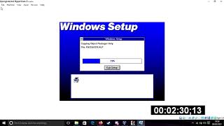 Celebrity Windows 3.1 installation speedrun in 3:40:24 RTA (Any%) (World Record) Net Worth