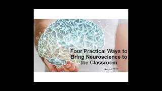 Four Practical Ways to Bring Neuroscience to the Classroom