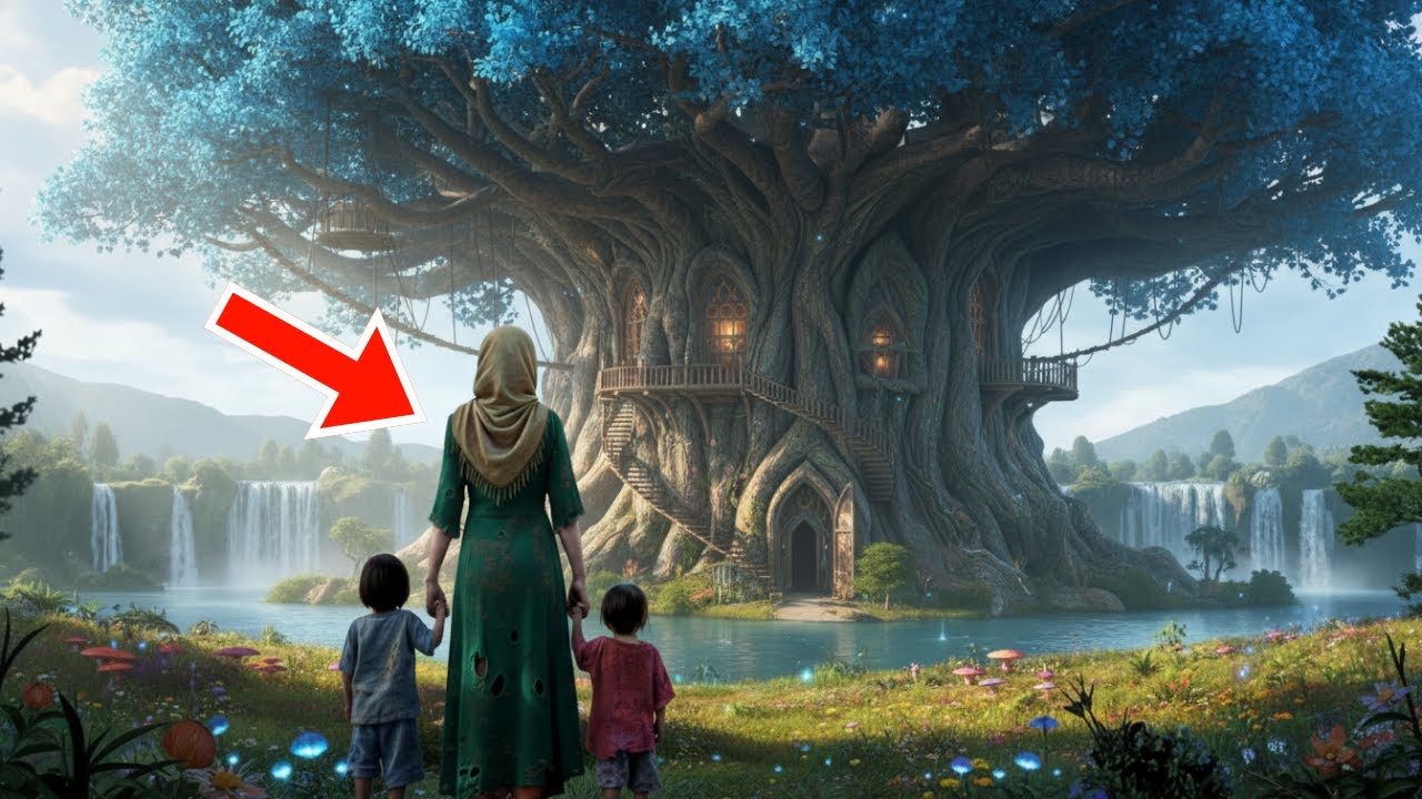 La vedova accettò di vivere in una casa dentro il tronco di un albero… Ma lì trovò un miracolo…