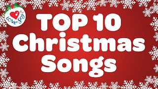 Top 10 Christmas Songs with Lyrics 🎄 Merry Christmas 2024 Playlist 🎅