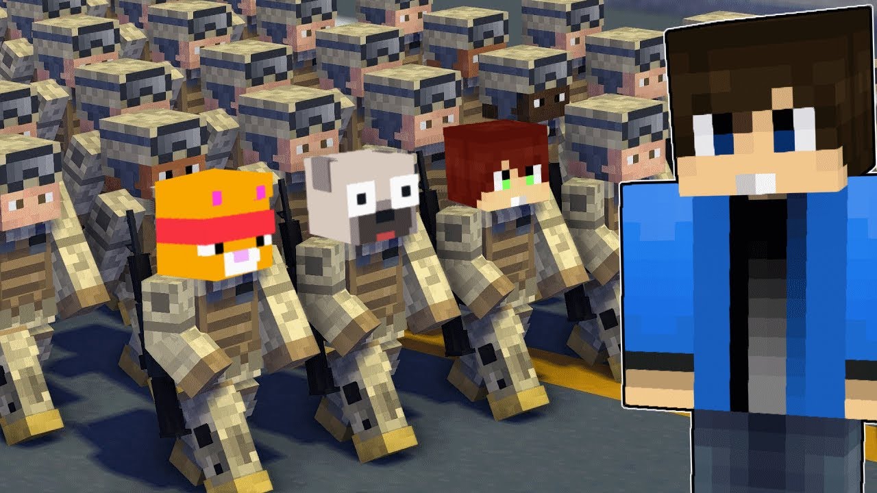 MAGYAR KATONAI BÚJÓCSKA KIHÍVÁS A MINECRAFTBAN!