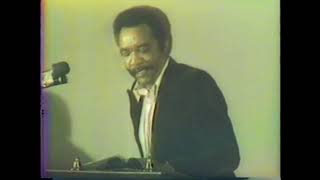 Calvin C. Hernton reads 'The Point,' November 1977 at New College of California —The Poetry Center