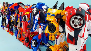 헬로카봇삼총사 또봇애슬론삼총사 싼타페에이스삼총사 변신 모임결성 자동차장난감 동영상 HelloCarBot ToBot CarToys Trio Series Transformation