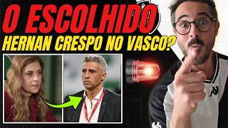 HERNAN CRESPO FOI ESCOLHIDO PARA ASSUMIR COMO NOVO TÉCNICO DO VASCO?
