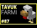 Otomatik Tavuk Farmı -  Minecraft Türkçe Survival - Türkçe Minecraft - Bölüm 87