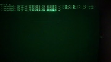 Tektronix 4051/4052/4054 Factory Test