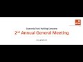 Guaranty Trust Holding Company Plc welcomes you to our 2nd Annual General Meeting