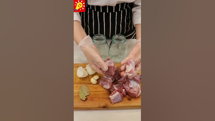 BEEF COOKED IN A GLASS JAR !!!