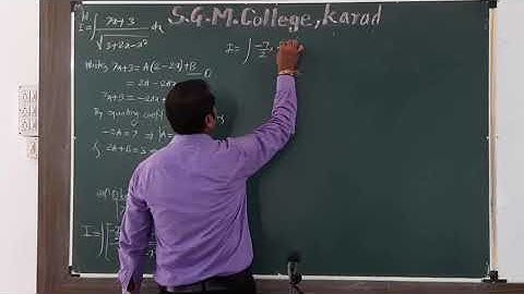 Indefinite integration  I Algebraic Integration Type 4A I Integration of  px+q/sqr root of ax^2+bx+c