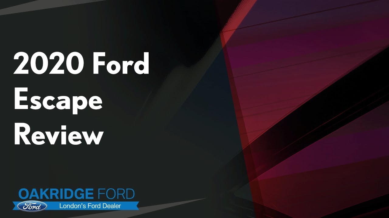 2020 Ford Escape SEL Review | Specs & Features | Rafih Auto Group - YouTube