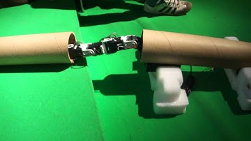 pipe gap crossing snake robot