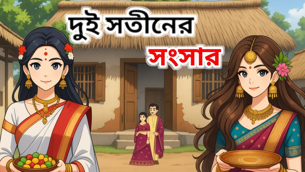 দুই সতীনের জ্বালা l Bengali Moral Story l Thakumar jhuli l Rupkothar galpo 