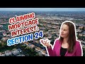 Can you claim mortgage interest yes how section 24  example calculation