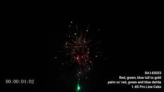 RA143033 1.4G Pro Line Cake by Raccoon Fireworks