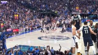 WATCH - THE ALTERCATION BETWEEN RUSSELL WESTBROOK \& LUKA DONCIC IN TONIGHTS GAME 3  AT AA CENTER