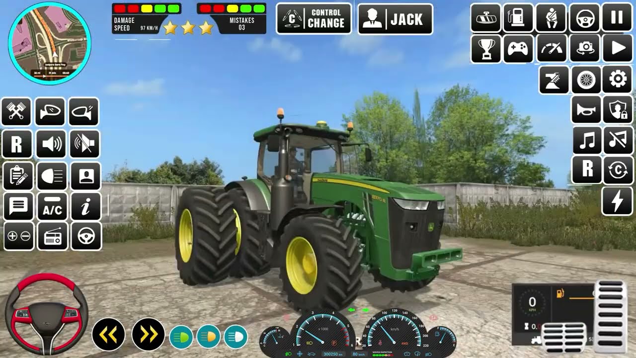 Tractor Pulling Real Tractor Driving Simulator Farming Simulator 2020 - Indian Tractor Driver 3D