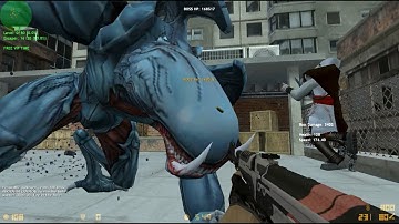 ALIEN BOSS FIGHT! Counter-Strike 1.6: Boss Mod - Boss_Fight on Lasting Beasts