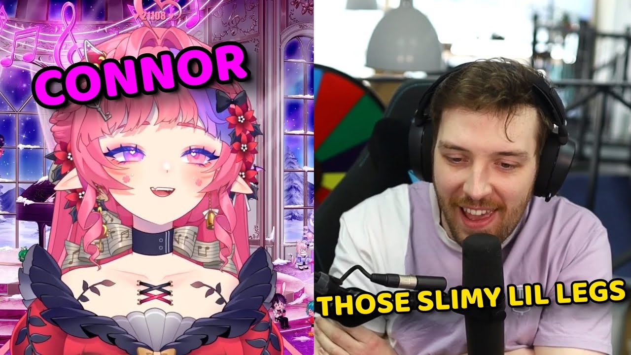 Connor starts trolling mousey's feet