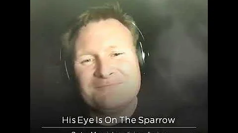 His eye Is on the sparrow.  #smulealisingsfo...  ....
