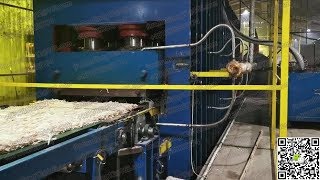 OSB production line installed in Russia/линия по производству осп