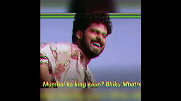 Satya 2_ SANTOSH 777 | Satya Movie Dialogue Remix | Bhiku Mhatre |