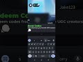 Flex UGC Code | #short #game #code# Roblox #Robux #viralshort