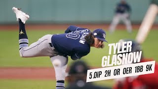 Tyler Glasnow Pitching Rays vs Red Sox | 9/27/23 | MLB Highlights