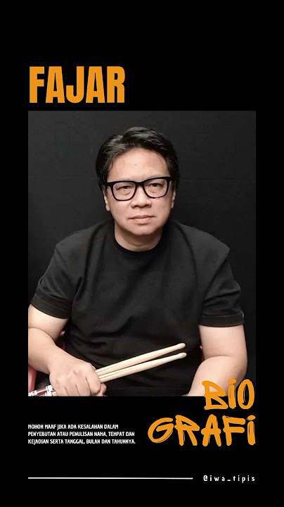 BIOGRAFI FAJAR SATRITAMA | DRUMER GOD BLESS DAN EDANE #shorts #godbless #edane #fajarsatritama