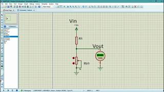 PROTEUS | Gerilim Bölücü Devre | Simülasyonu #proteus