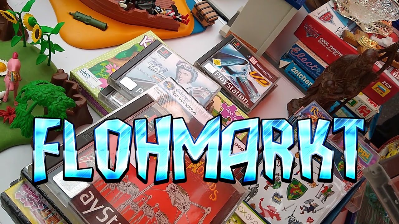 FLOHMARKT LIVE ACTION #05 - Jede Menge cooles Zeug - Retro Haul